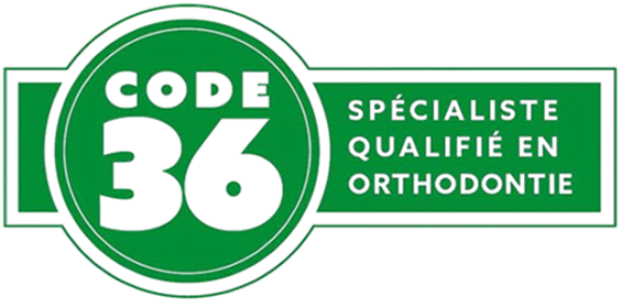 Code 36 — spécialiste qualifié en orthodontie